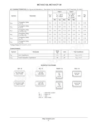 MC74ACT138DTR2 Datasheet Page 6