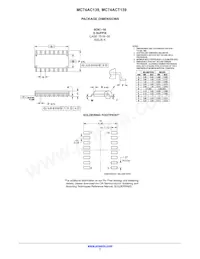 MC74ACT139DR2G Datasheet Pagina 7