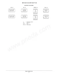 MC74ACT139MELG Datasheet Pagina 6