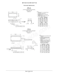 MC74ACT139MELG Datasheet Pagina 7