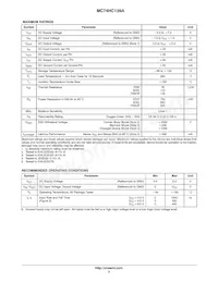 MC74HC139AFELG Datasheet Pagina 3
