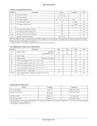 MC74LCX157DTR2 Datasheet Pagina 3