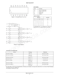 MC74LVX157MG Datenblatt Seite 2