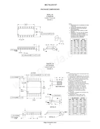 MC74LVX157MG Datasheet Pagina 5