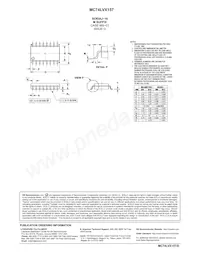 MC74LVX157MG Datasheet Pagina 6