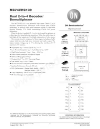 MC74VHC139DR2 Datasheet Copertura