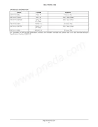 MC74VHC139DR2 Datasheet Pagina 6