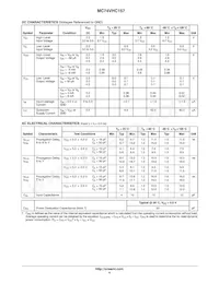 MC74VHC157DR2G Datasheet Pagina 4