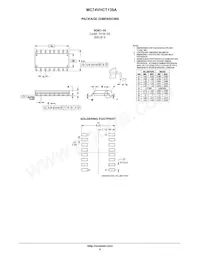 MC74VHCT139ADTG Datasheet Pagina 6