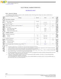 MCZ33977EGR2 Datasheet Pagina 4