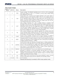 MP2483DS-LF-Z Datasheet Pagina 4