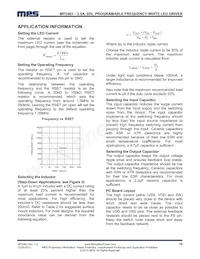 MP2483DS-LF-Z Datasheet Pagina 10