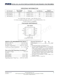 MP3304CDD-LF-P Datasheet Pagina 2