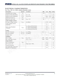 MP3304CDD-LF-P Datasheet Pagina 3