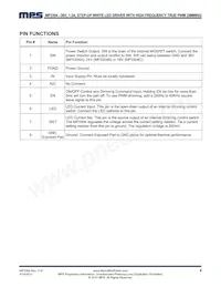 MP3304CDD-LF-P Datasheet Pagina 4