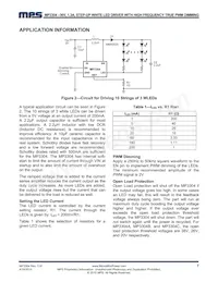 MP3304CDD-LF-P Datasheet Pagina 7