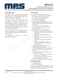 MP3376GR-XXXX-P Datasheet Copertura