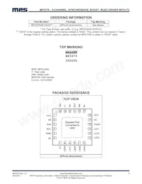 MP3376GR-XXXX-P Datasheet Pagina 3