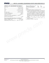 MP3376GR-XXXX-P Datasheet Pagina 4