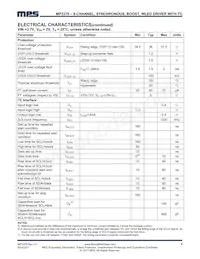 MP3376GR-XXXX-P Datasheet Pagina 6