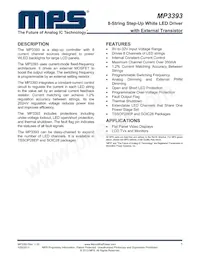 MP3393EY-LF Datasheet Copertura