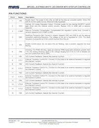 MP3393EY-LF Datasheet Pagina 6