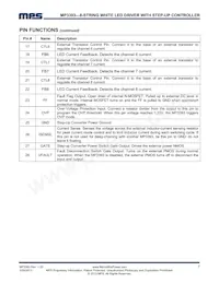 MP3393EY-LF Datasheet Pagina 7