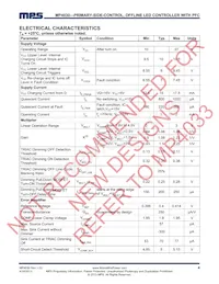 MP4030GS-Z Datasheet Page 4