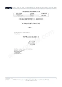 MP4050AGS Datasheet Page 2