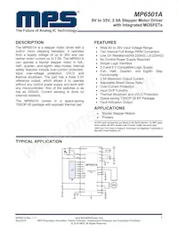 MP6501AGF Datenblatt Cover