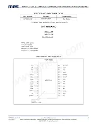 MP6501AGF Datasheet Pagina 2