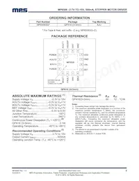 MP6506GQ-P Datasheet Pagina 2