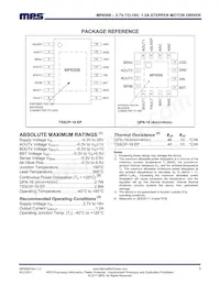 MP6508GR-P Datasheet Pagina 3