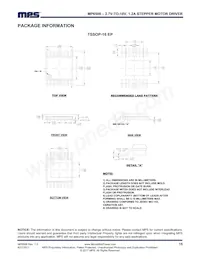 MP6508GR-P Datasheet Pagina 15