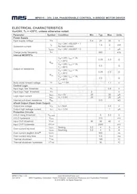 MP6515GF Datasheet Pagina 4