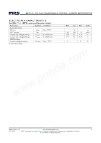 MP6515GF Datasheet Pagina 5