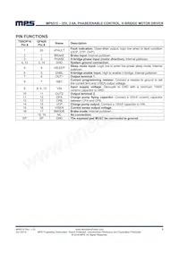 MP6515GF Datasheet Pagina 8