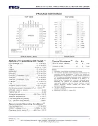 MP6530GF Datasheet Page 3
