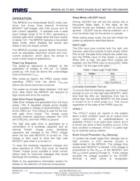 MP6530GF Datasheet Page 11