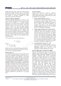 MP7731DF-LF Datasheet Page 7