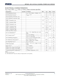 MP8046DF-LF Datasheet Page 3