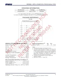 MP86884DQKT-LF-P Datasheet Page 2