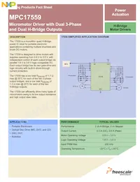 MPC17559EPR2 Datasheet Copertura