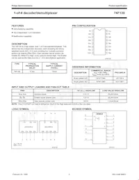 N74F139D Datasheet Pagina 2