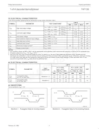 N74F139D Datasheet Pagina 4