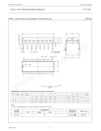 N74F139D Datasheet Pagina 6