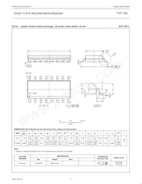 N74F139D Datasheet Pagina 7