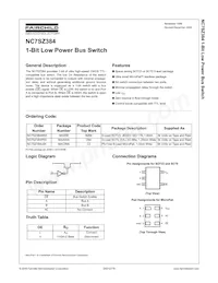 NC7SZ384P5 Datasheet Page 2