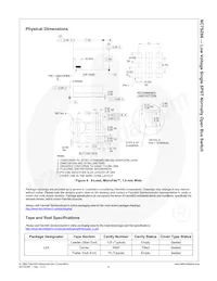 NC7SZ66P5 Datasheet Page 9