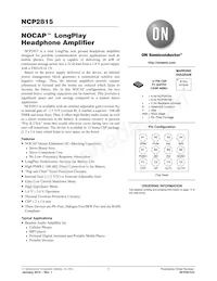 NCP2815BFCCT2G Datasheet Cover